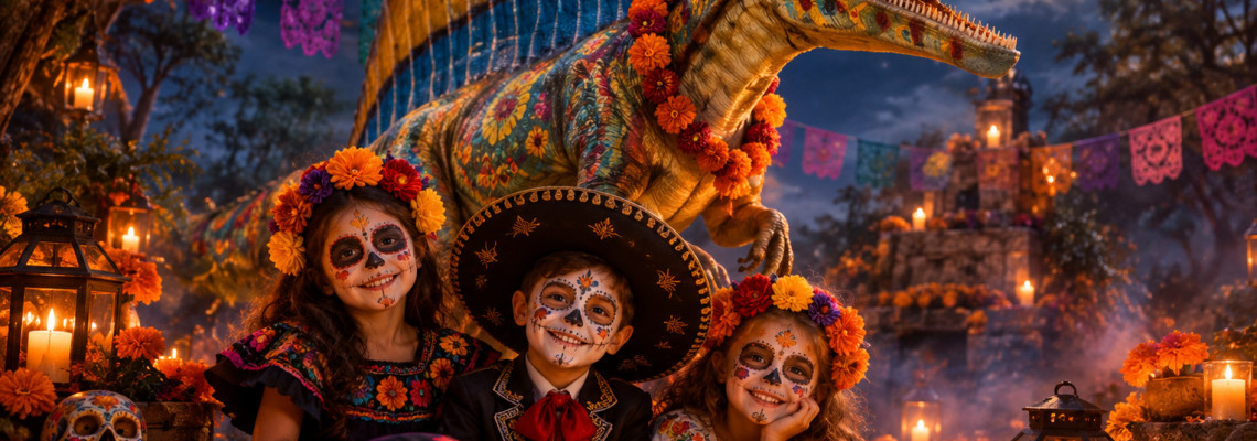 DINO de los BOOertos. Spalvų ir moliūgų fiesta (2 nakvynės)