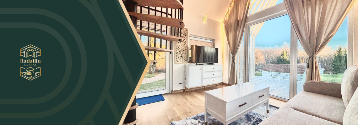 Jaukus poilsis namelyje „Smilga“ su sauna ir neribotu SPA