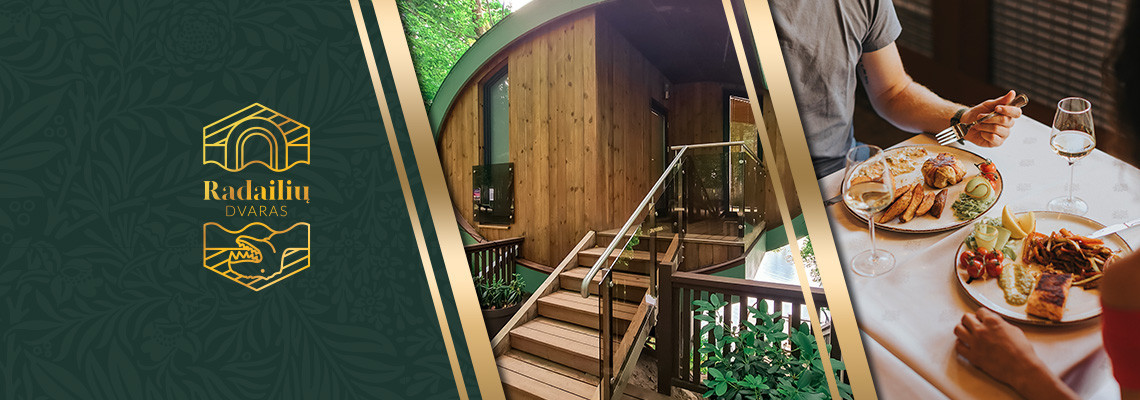 Accommodation in a treehouse AKIS with a romantic dinner for two